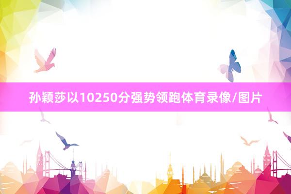 孙颖莎以10250分强势领跑体育录像/图片