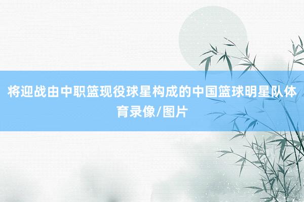 将迎战由中职篮现役球星构成的中国篮球明星队体育录像/图片